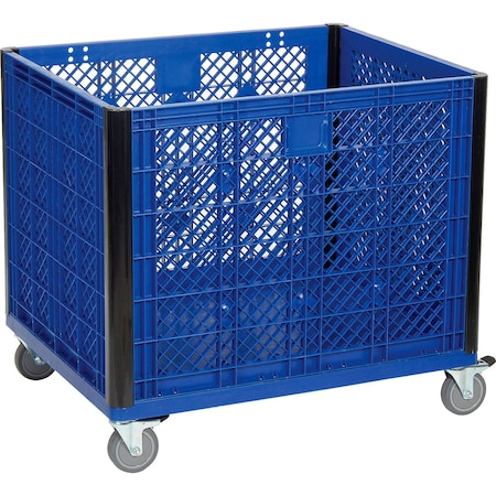 Global Industrial 39-1/4 in Overall L, 29 in Overall H, 31-1/2 in Overall W, Polypropylene 603087C